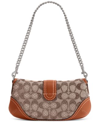 Soho Small Crystal Signature Shoulder Bag 25 