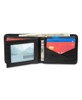 Men's RFID Extra Capacity Slim Fold Wallet