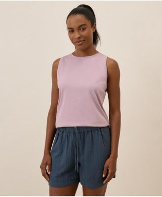 Women's Organic Cotton Softspun High Neck Tank