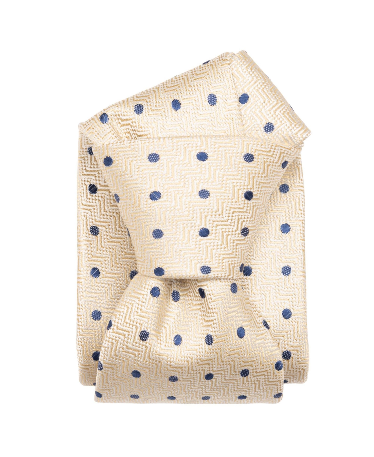 Big & Tall Tiburtina - Silk Jacquard Tie for Men - Silver grey