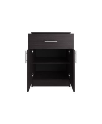 Barbados Pantry Organizer Cabinet with One Drawer, Two Interior Shelves, and Two Doors