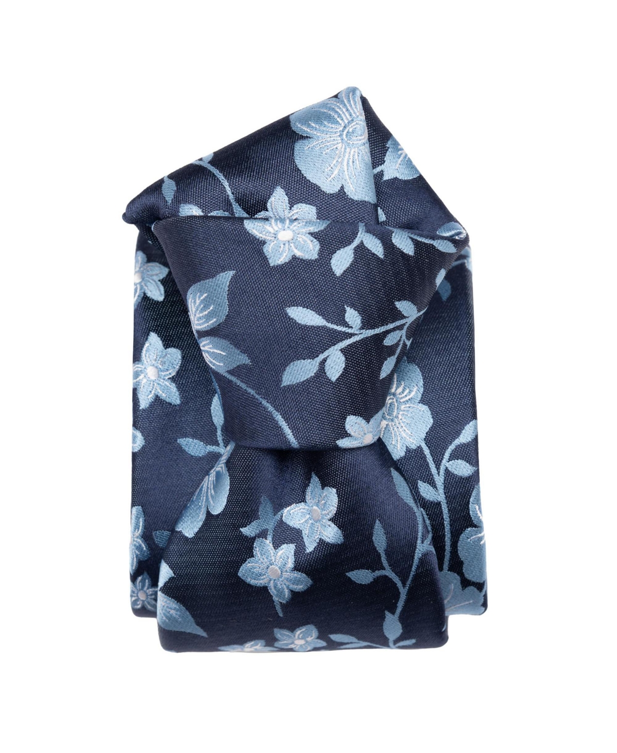 Men's Silvio - Silk Jacquard Tie for Men - Navy