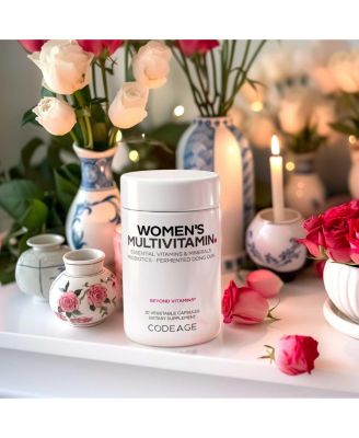 Women s Multivitamin - Vitamins A, C, D3, E, B6, B12, Folate, Calcium, Magnesium, Iron,, Probiotics - 1 Capsule Per Serving - Daily Vitamin Pills For Women - Non-GMO - 30 Capsules