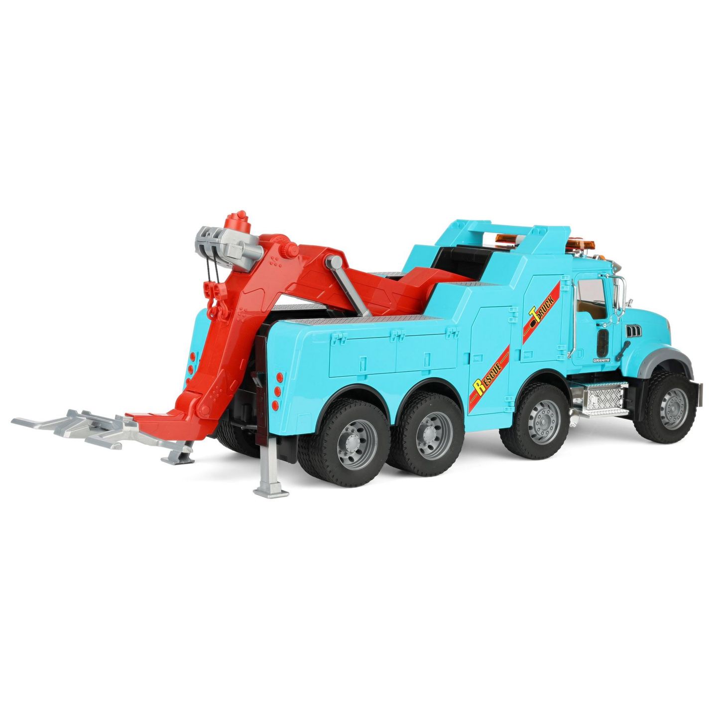 Детская игрушка Bruder 1/16 Scale Mack Granite Tow Truck with Lights and Sounds — фото 3