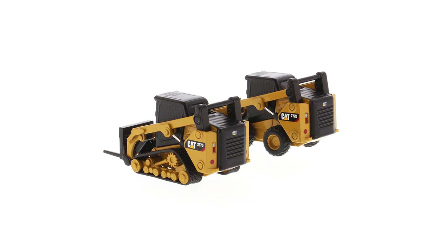 Детские игрушки Diecast Masters 1/64 Caterpillar Skid Steer Loader and Compact Track Loader — фото 3