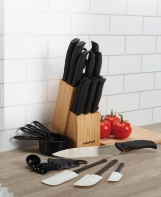 Soft Grip 25-Piece Cutlery Set with Kitchen Tools