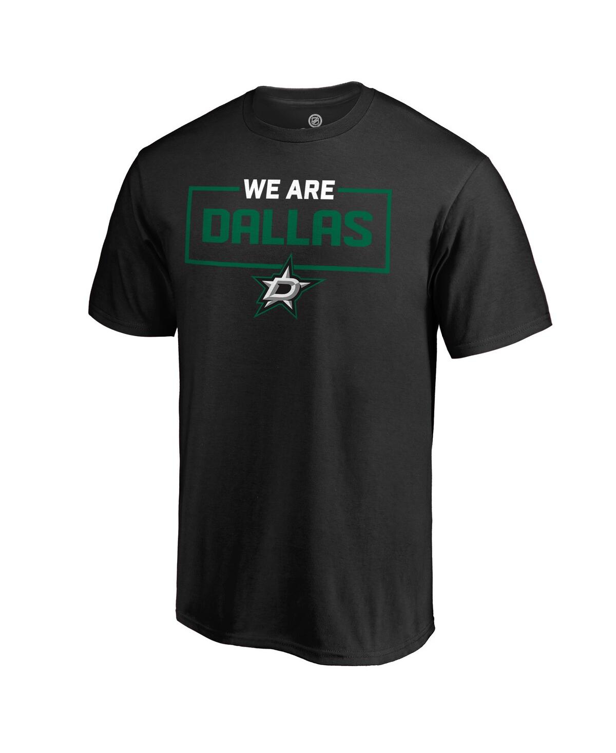 Men's Black Dallas Stars Iconic Collection We Are T-Shirt - Black