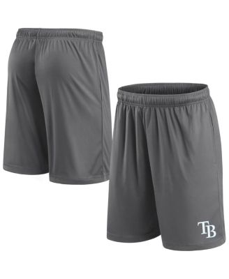 Fanatics - Men's Gray Tampa Bay Rays Primary Logo Shorts