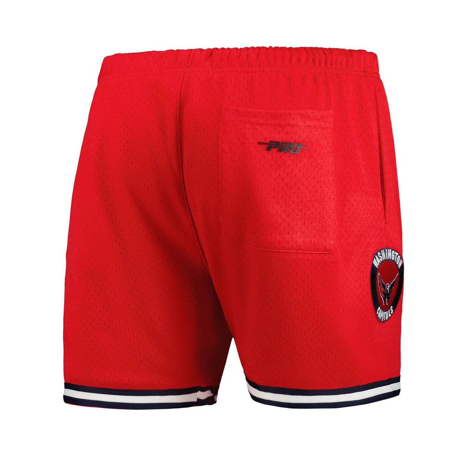 Men's Red Washington Capitals Classic Mesh Shorts