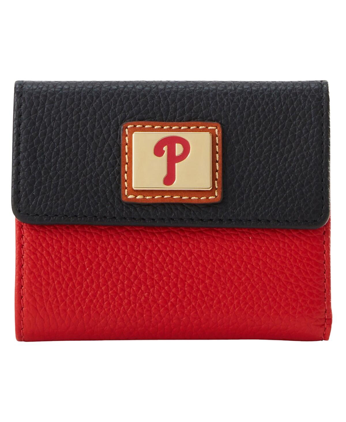Philadelphia Phillies Flap Credit Card Wallet - Red
