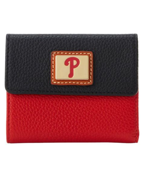 Dooney & Bourke Philadelphia Phillies Flap Credit Card Wallet