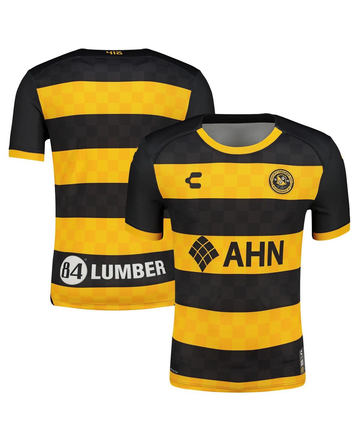 Men's Black Pittsburgh Riverhounds Sc 2025 Home Authentic Jersey - Black