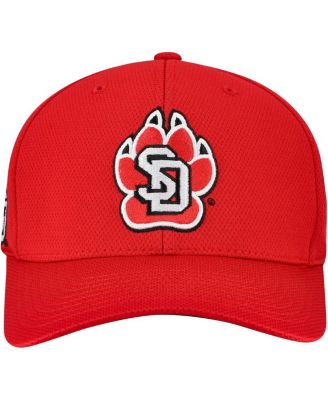 Men's Red South Dakota Coyotes Reflex Performance Flex Hat