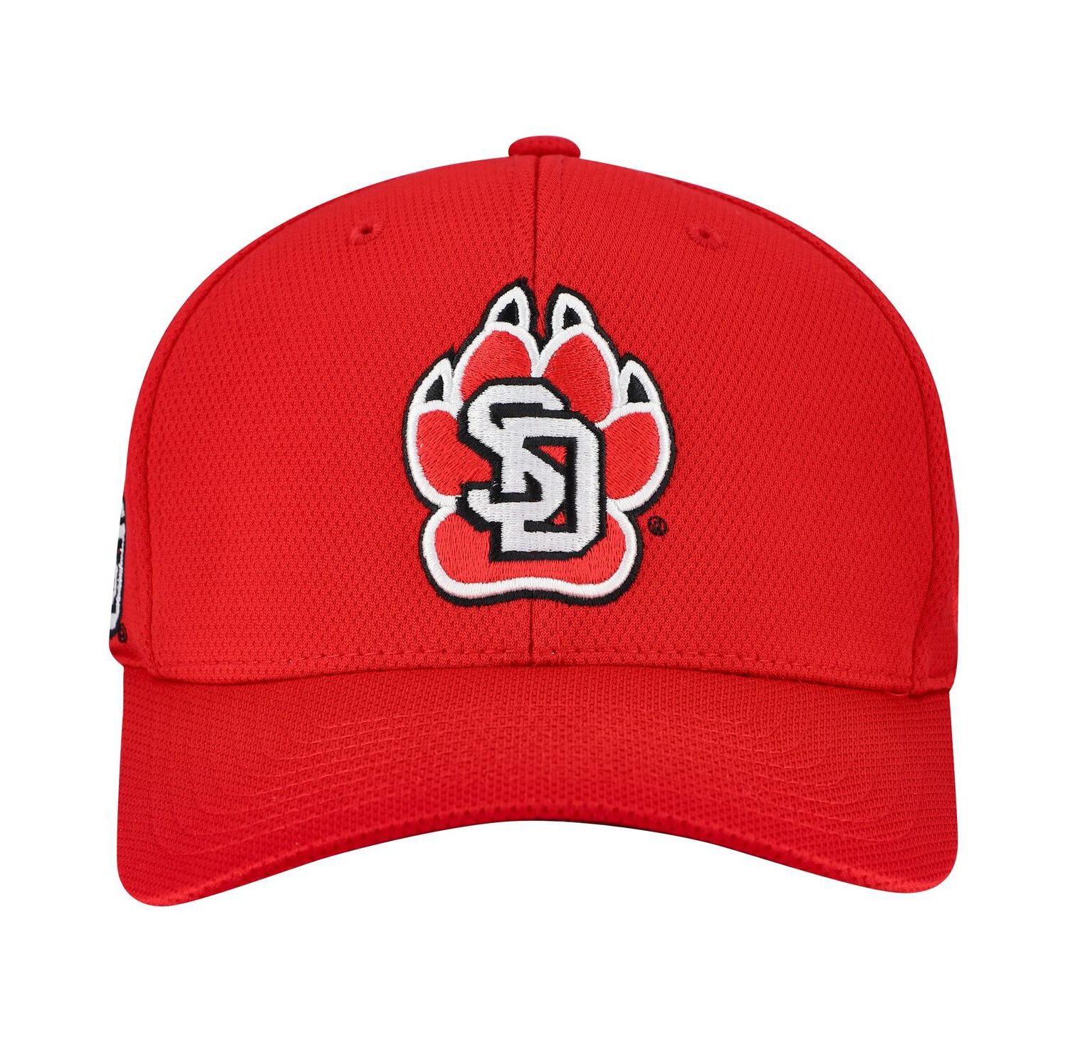 Men's Red South Dakota Coyotes Reflex Performance Flex Hat