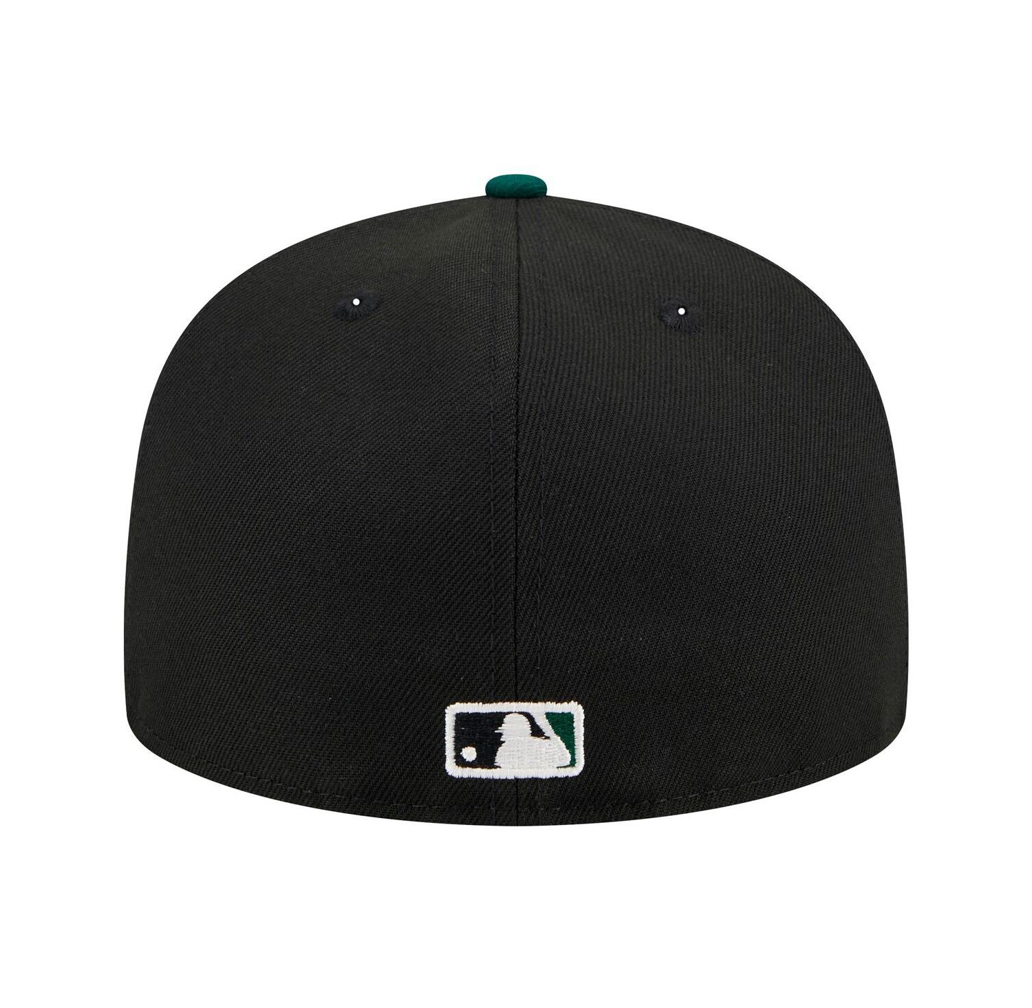 Men's Black Athletics Shadow Stitch 59FIFTY Fitted Hat