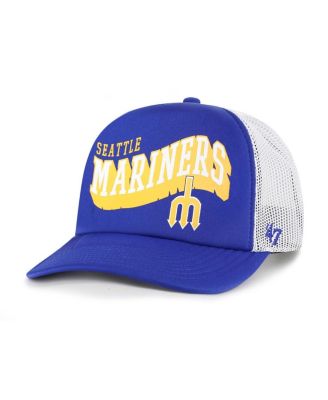 '47 Brand - Men's Royal Seattle Mariners Meander Foam Trucker Snapback Hat
