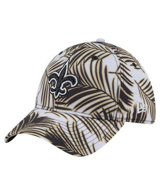 New Era - Men's Gray New Orleans Saints Palms 39THIRTY Flex Hat
