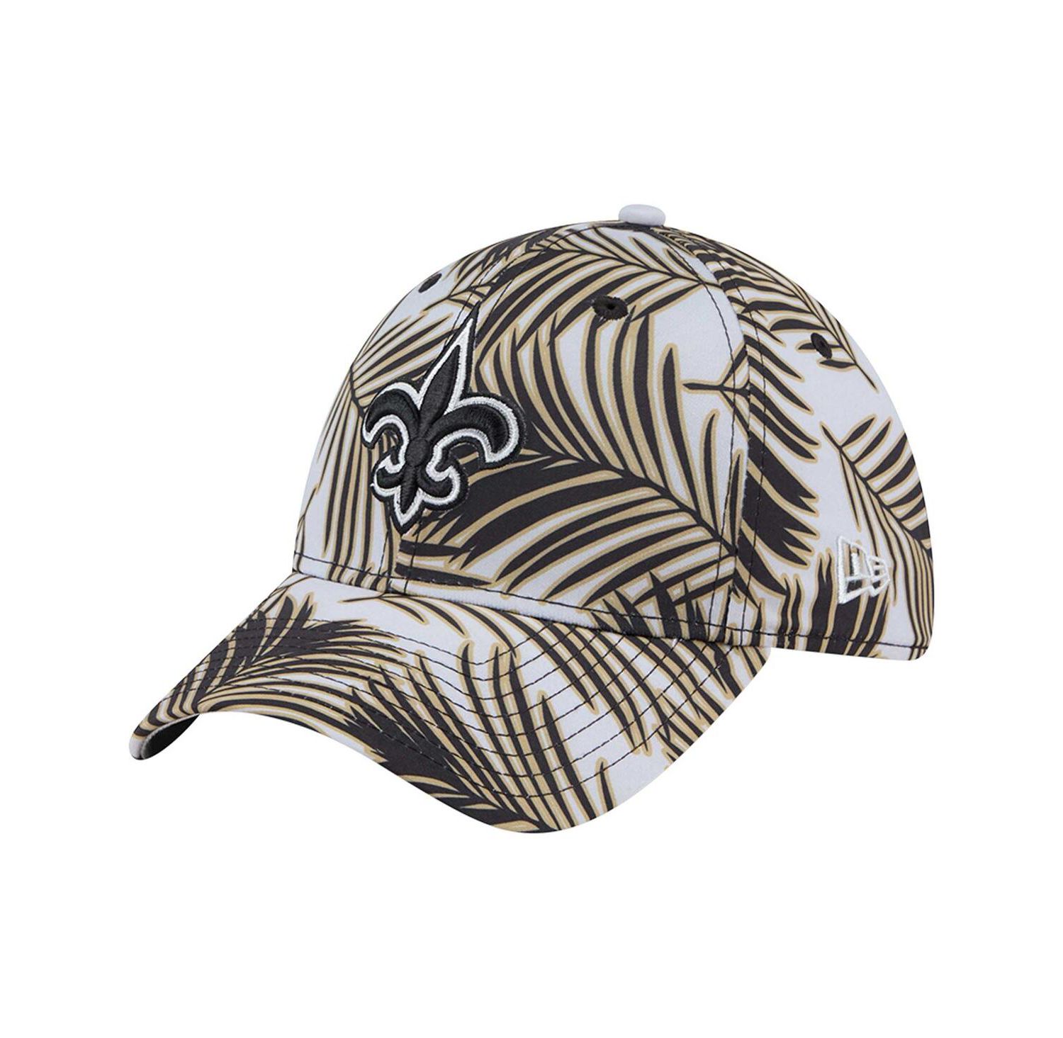 Men's Gray New Orleans Saints Palms 39THIRTY Flex Hat