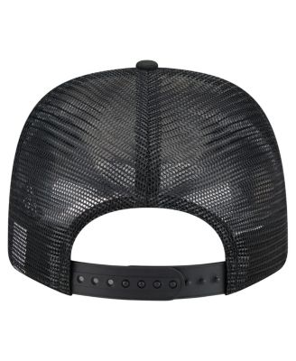 Men's Black Baltimore Orioles Flag 9SEVENTY Stretch-Snap Hat