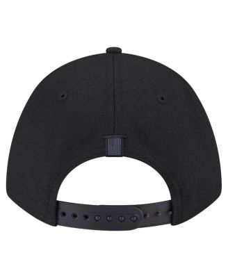 Men's Black Philadelphia 76ers Game Day Flag A-Frame 9FORTY Adjustable Hat