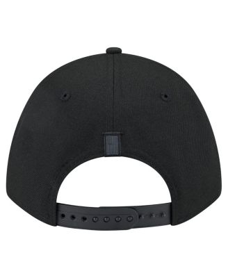 Men's Black Chicago Bulls Game Day Flag A-Frame 9FORTY Adjustable Hat