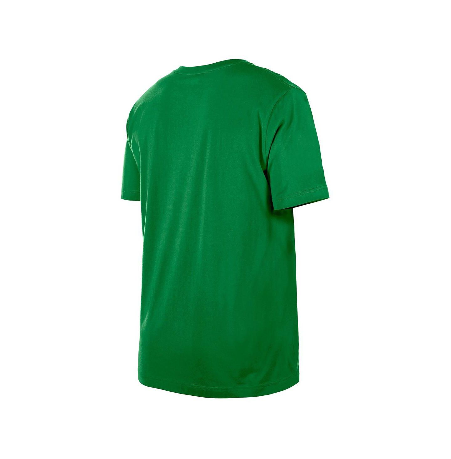 Мужские футболки New Era Kelly Green Boston Celtics Distressed Throwback Vintage Color Pack — фото 3