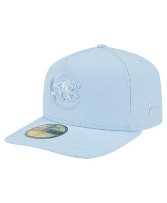 New Era - Men's Light Blue Chicago Cubs Color Pack A-Frame 59FIFTY Fitted Hat
