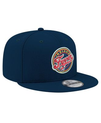 Men's and Women's Navy Indiana Fever Logo 9FIFTY Snapback Hat
