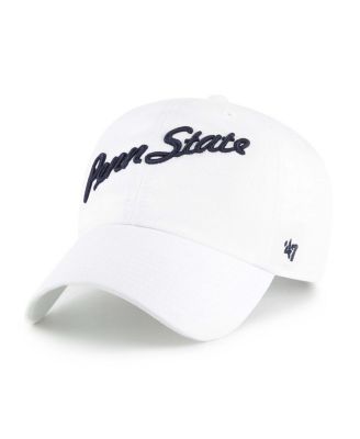 '47 Brand - Men's White Penn State Nittany Lions Vault Clean Up Adjustable Hat