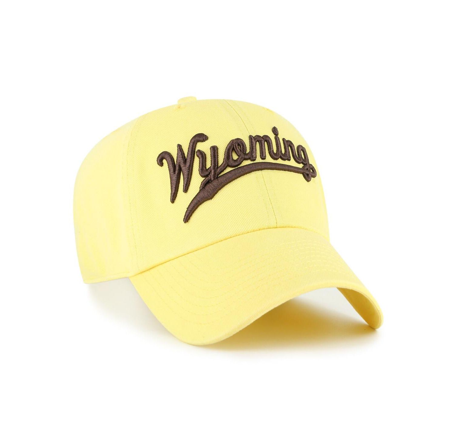 Men's Gold Wyoming Cowboys Vault Clean Up Adjustable Hat