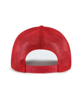 Men's Red Kansas City Chiefs Fiji Trucker Adjustable Hat