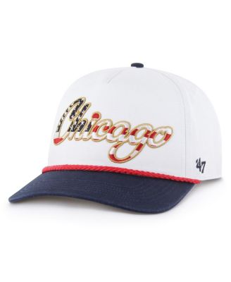 '47 Brand - Men's White Chicago Bears Patriotic Overhand Hitch Adjustable Hat
