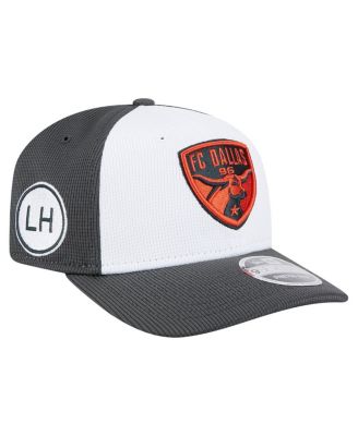 New Era - Men's White/Gray FC Dallas 2025 Jersey Hook 9SEVENTY Stretch-Snap Hat