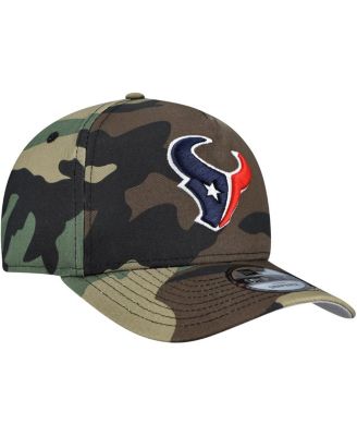 Men's Camo Houston Texans Woodsy 9FIFTY Snapback Hat
