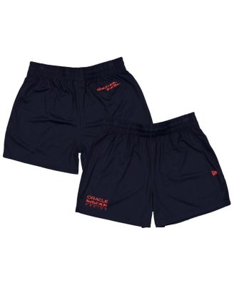 New Era - Men's Navy Red Bull Racing Graphic Soccer Shorts