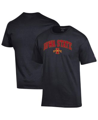 Champion - Men's Black Iowa State Cyclones Arched Logo T-Shirt