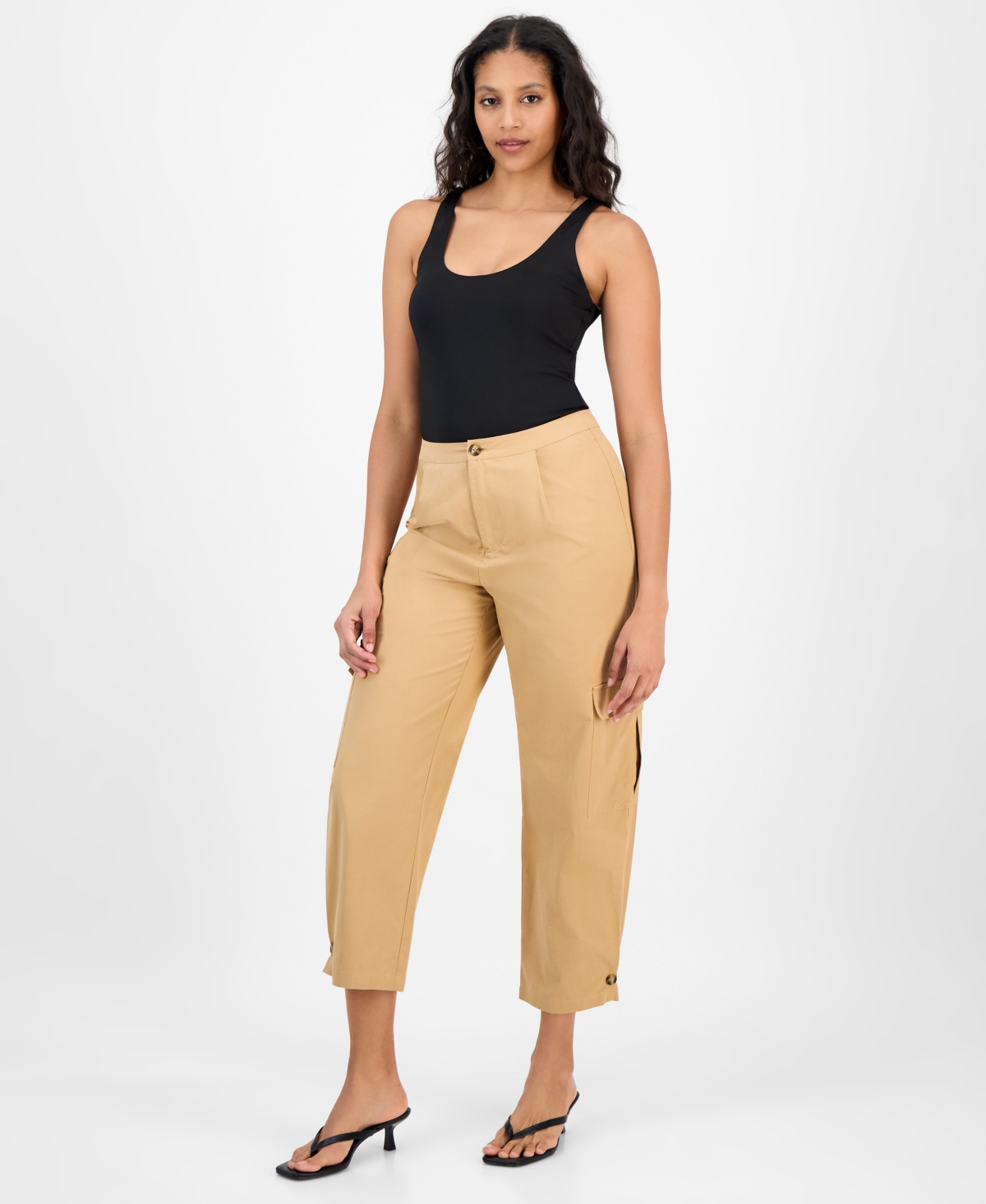 Women's Utility Pants, Exclusively at Macy's - Khaki