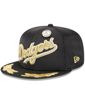 New Era - Men's Black Los Angeles Dodgers 2025 59FIFTY Day Gold Leaf 59FIFTY Fitted Hat