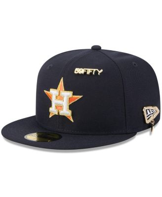 New Era - Men's Navy Houston Astros 2025 59FIFTY Day 59FIFTY Fitted with Pins Hat