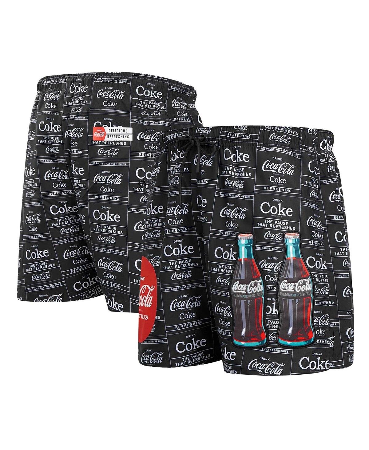 Men's Black Coca-Cola Have a Coke Shorts - Black