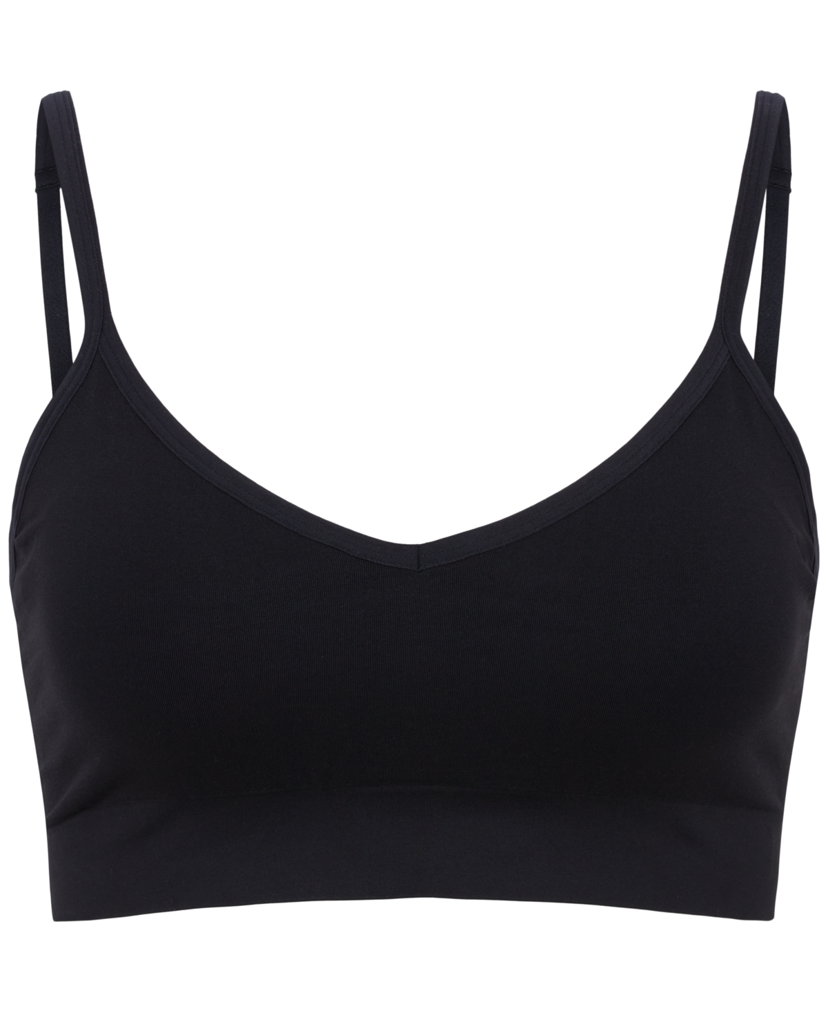 Spanx Women's Everyday Shaping Longline Bralette 30064r In Black