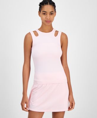 ID Ideology - Women's Cutout Ribbed Tank Top