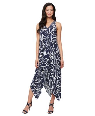 SL Fashions - Women's Sleeveless Cutaway A-Line Dress