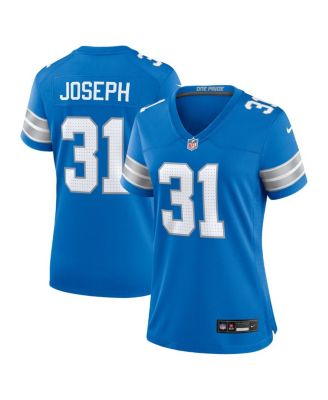 Nike - Women's Kerby Joseph Blue Detroit Lions Team Game Jersey