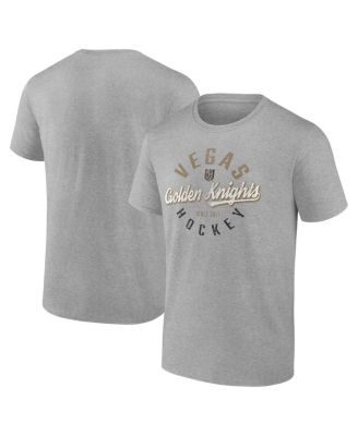 Fanatics - Men's Gray Vegas Golden Knights Emblem T-Shirt
