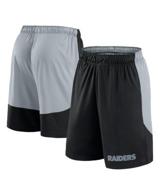 Fanatics - Men's Black/Silver Las Vegas Raiders Launch Shorts