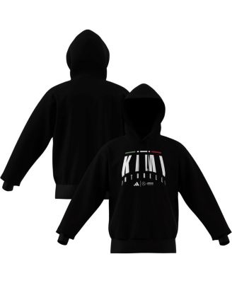 adidas - Men's Kimi Antonelli Black Mercedes-AMG Petronas F1 Team Driver Wear Pullover Hoodie