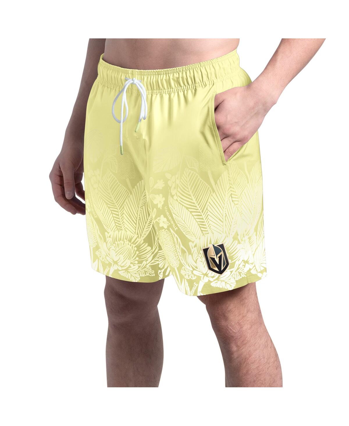 Men'sÂ Yellow Vegas Golden Knights Lagoon Fiesta Swim Shorts - Yellow