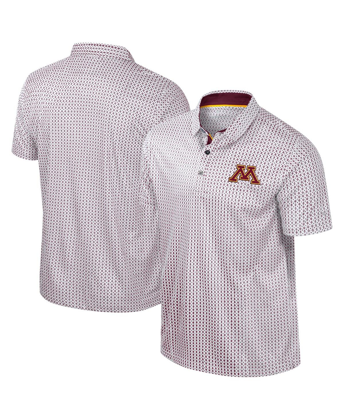 Men's Maroon Minnesota Golden Gophers Big Tall Marty Rival Polo Shirt - Maroon