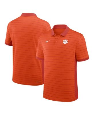 Nike - Men's Orange Clemson Tigers 2025 Early Season Coaches Sideline Victory Stripe Performance Polo